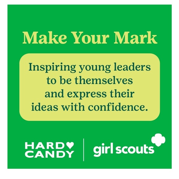 Hard Candy x Girl Scout Shadow Palette, Mint Explorer, Thin Mint-Scented - Picture 5 of 5